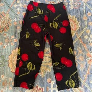 Cherry Capri Pants 🍒